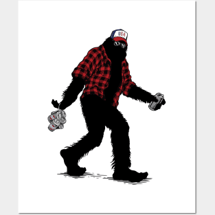 Gone "Squatchin'" Posters and Art